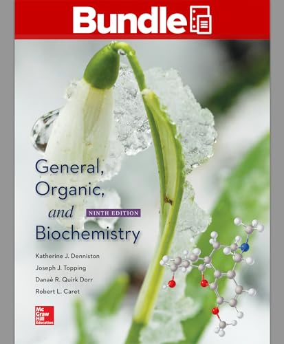 Stock image for Package: Loose Leaf General, Organic, and Biochemistry with Connect 2-semester Access Card for sale by Better World Books