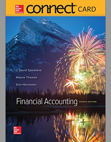 Beispielbild fr Financial Accounting Connect Access Code zum Verkauf von Bulrushed Books