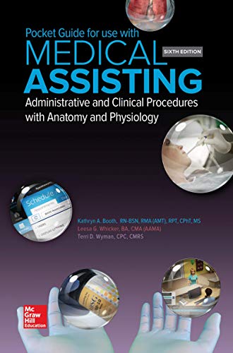 Imagen de archivo de Pocket Guide for Medical Assisting: Administrative and Clinical Procedures a la venta por Seattle Goodwill