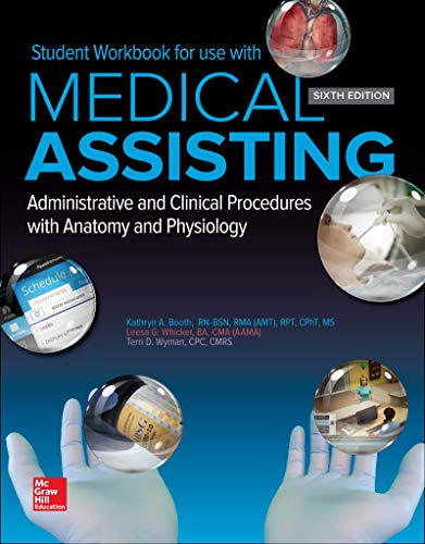 Beispielbild fr Student Workbook for Medical Assisting: Administrative and Clinical Procedures zum Verkauf von Better World Books