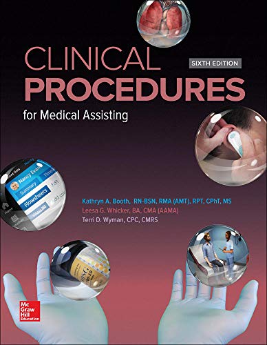 Imagen de archivo de Medical Assisting: Clinical Procedures a la venta por BooksRun