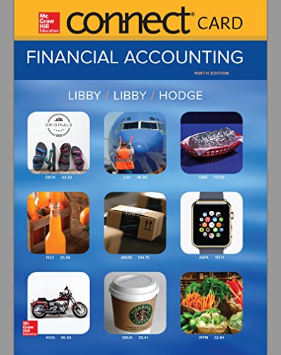 Imagen de archivo de Connect Access Card for Financial Accounting a la venta por Textbooks_Source