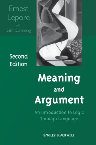 9781259741111: Meaning and Argument 2e by Lepore, Ernest, Cumming, Sam (2009) Paperback