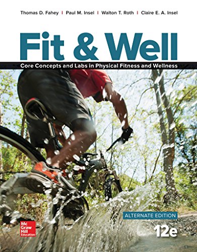 Beispielbild fr Fit & Well ALTERNATE EDITION: Core Concepts and Labs in Physical Fitness and Wellness, Loose Leaf zum Verkauf von BooksRun