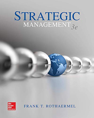 Beispielbild fr Loose-Leaf for Strategic Management zum Verkauf von Books Unplugged