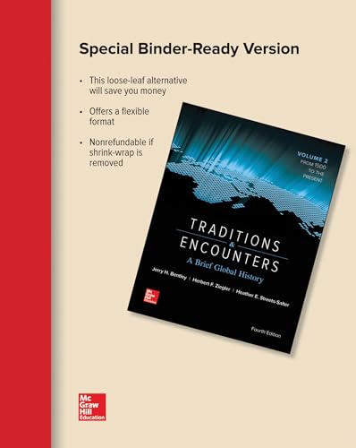 Stock image for Looseleaf Traditions & Encounters: A Brief Global History Volume 2 with Connect 1-Term Access Card for sale by Textbooks_Source