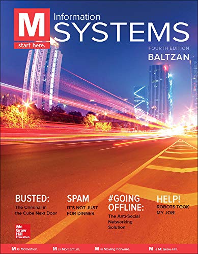 Stock image for M: Information Systems for sale by BooksRun