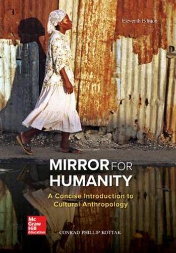 Stock image for Mirror for Humanity: A Concise Introduction to Cultural Anthropology for sale by SecondSale