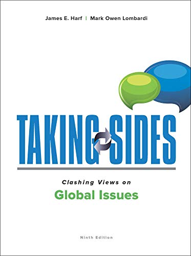 Beispielbild fr Taking Sides: Clashing Views on Global Issues zum Verkauf von SecondSale