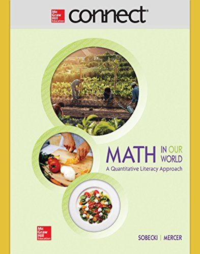 Imagen de archivo de Connect Math Hosted by ALEKS Access Card 52 Weeks for Quantitative Literacy a la venta por BooksRun