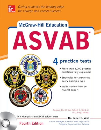 Stock image for McGraw-Hill Education ASVAB with DVD, Fourth Edition for sale by Better World Books