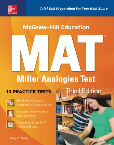 Stock image for McGraw-Hill Education Mat Miller Analogies Test, Third Edition for sale by ThriftBooks-Atlanta