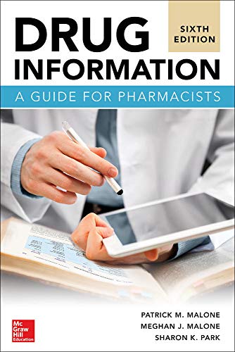 Imagen de archivo de Drug Information: A Guide for Pharmacists, Sixth Edition a la venta por medimops