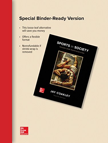 9781259844997: Loose Leaf for Sports in Society: Issues and Controversies