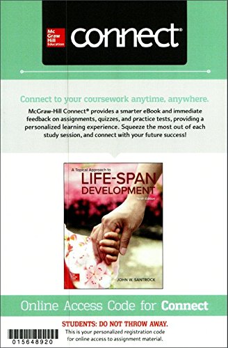 Stock image for Connect Access Card for A Topical Approach to Lifespan Development for sale by SecondSale