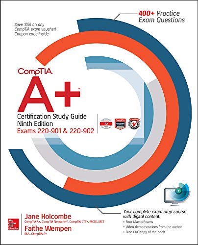 Imagen de archivo de Comptia A+ Certification Study Guide (Exams 220-901 & 220-902) [With CDROM] a la venta por ThriftBooks-Dallas