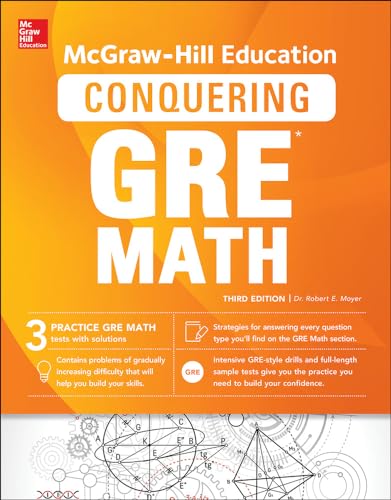 Beispielbild fr McGraw-Hill Education Conquering GRE Math, Third Edition zum Verkauf von BooksRun