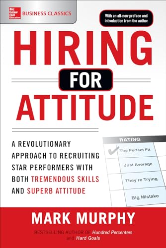 Imagen de archivo de Hiring for Attitude: A Revolutionary Approach to Recruiting and Selecting People with Both Tremendous Skills and Superb Attitude a la venta por Red's Corner LLC