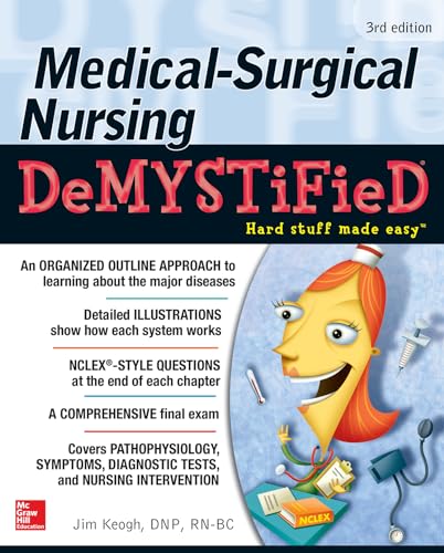 Beispielbild fr Medical-Surgical Nursing Demystified, Third Edition zum Verkauf von BooksRun