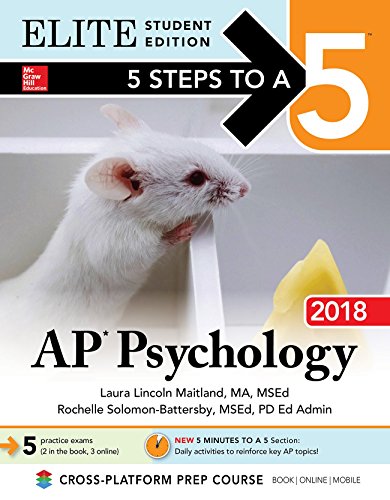 Stock image for 5 Steps to a 5: AP Psychology 2018, Elite Student Edition for sale by HPB-Red