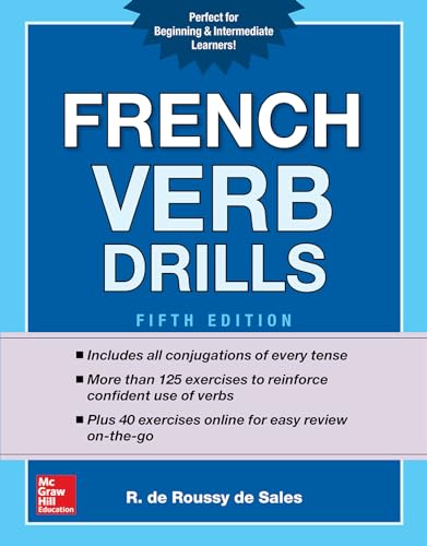 Beispielbild fr French Verb Drills, Fifth Edition zum Verkauf von HPB-Red