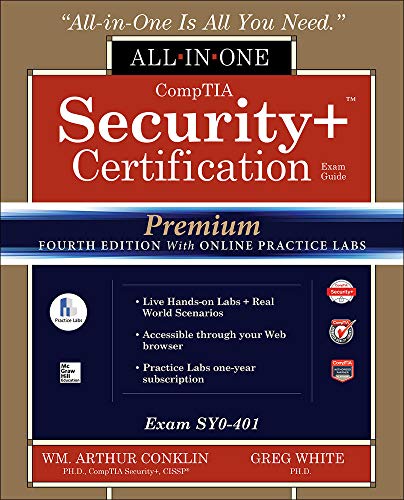 Stock image for CompTIA Security+ Certification All-in-One Exam Guide, Premium Fourth Edition with Online Practice Labs (Exam SY0-401) for sale by BOOKWEST