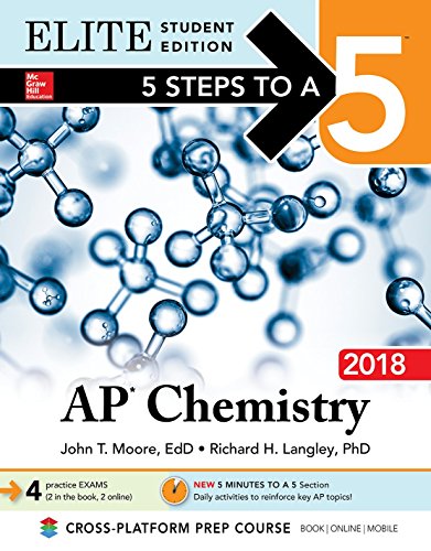 Stock image for 5 Steps to a 5: AP Chemistry 2018 Elite Student Edition for sale by SecondSale