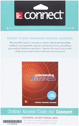 9781259869280: Understanding Business Connect Access Card The Core