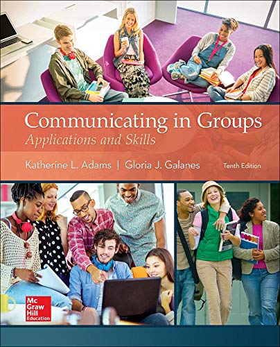 Imagen de archivo de Communicating in Groups: Applications and Skills a la venta por BooksRun