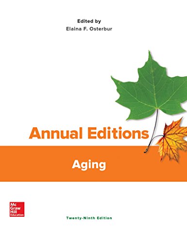 Beispielbild fr Annual Editions: Aging zum Verkauf von BooksRun