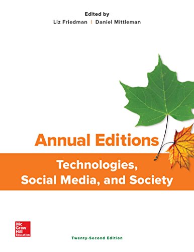 Beispielbild für Annual Editions: Technologies, Social Media, and Society zum Verkauf von Gulf Coast Books