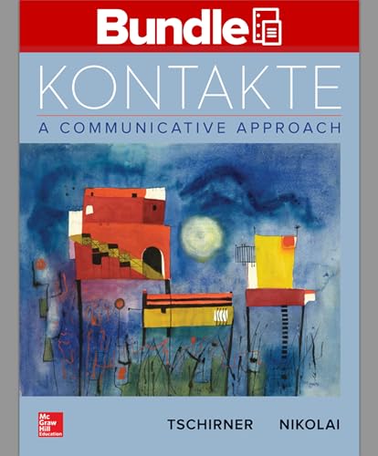 9781259874048: Kontakte + Workbook / Laboratory Manual: A Communicative Approach