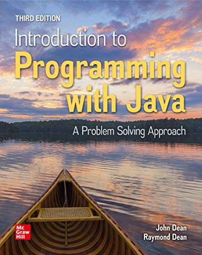 9781259875762: Introduction to Programming with Java: A Problem Solving Approach
