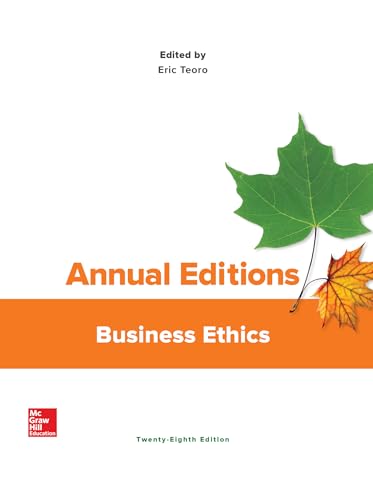 Stock image for Annual Editions: Business Ethics for sale by Byrd Books