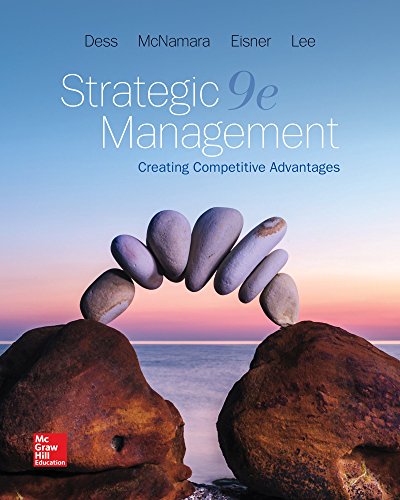 Imagen de archivo de Loose Leaf for Strategic Management: Creating Competitive Advantages a la venta por BOOKER C