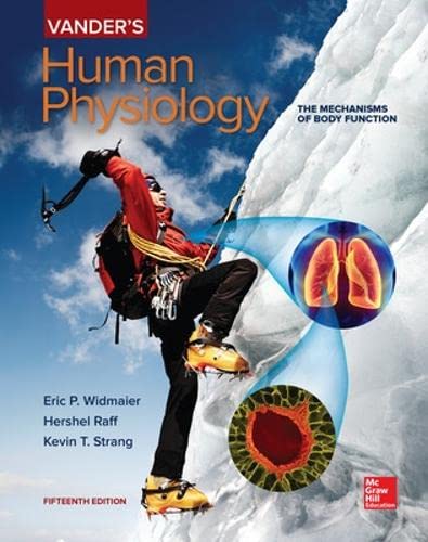 Beispielbild fr Vander's Human Physiology zum Verkauf von Textbooks2go