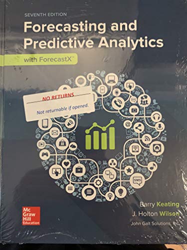 9781259903915: Forecasting and Predictive Analytics with Forecast X (TM)
