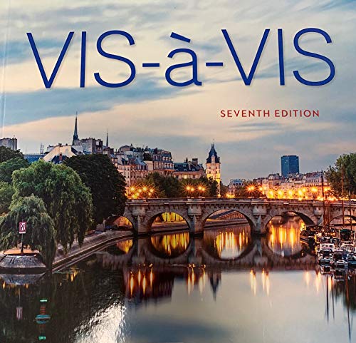 Stock image for Vis--vis: Beginning French (Student Edition) for sale by Blue Vase Books