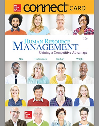 Beispielbild fr Connect Access Card for Human Resource Management zum Verkauf von Textbooks_Source