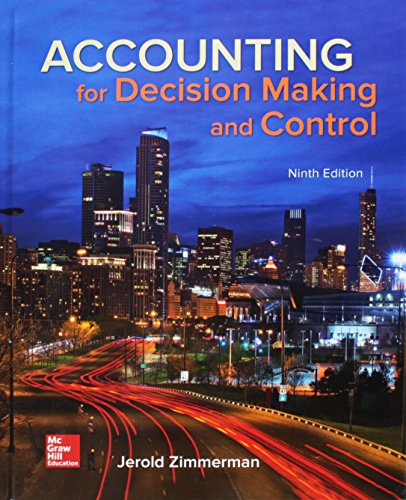 9781259911736: Gen Combo Accounting for Decision Making and Control; Connect Access Card
