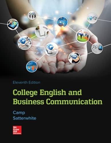 Stock image for COLLEGE ENGLISH+BUSINESS COMMUNICATION for sale by SecondSale