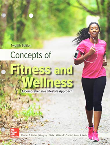 Imagen de archivo de LooseLeaf Concepts of Fitness And Wellness: A Comprehensive Lifestyle Approach a la venta por booksdeck