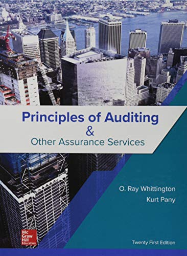 Stock image for Principles of Auditing & Other Assurance Services for sale by Textbooks2go