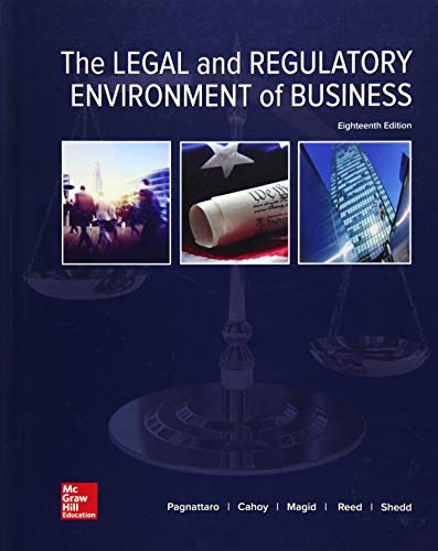 Beispielbild fr The Legal and Regulatory Environment of Business zum Verkauf von Blue Vase Books