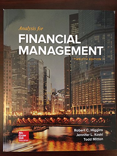 Stock image for Analysis for Financial Management for sale by BooksRun