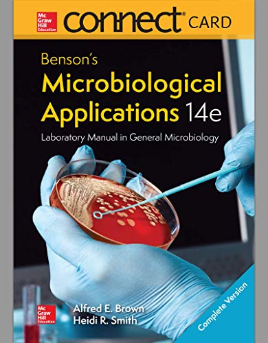 Stock image for Benson's Microbiology Applications: Complete Version (Connect) for sale by BooksRun