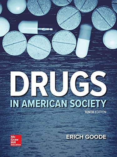 Stock image for DRUGS IN AMERICAN SOCIETY for sale by TextbookRush