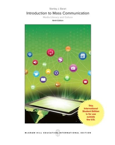 Stock image for ISE: Intro Mass Communication: Media Literacy & Culture for sale by BooksRun