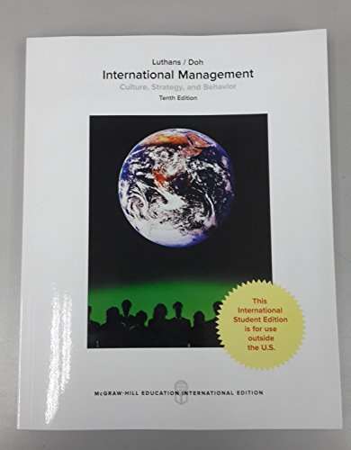 International Management: Culture, Strategy, and Behavior