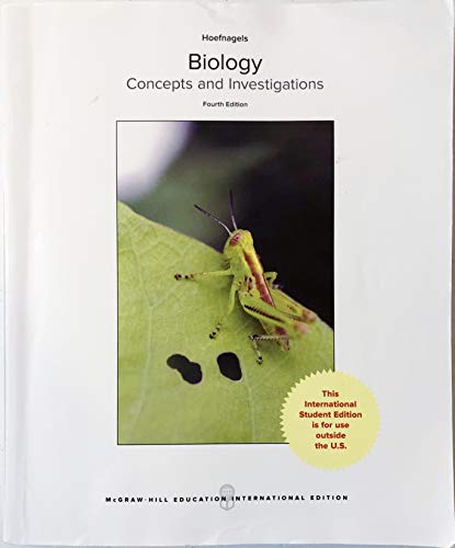 9781259922244: Biology: Concepts and Investigations